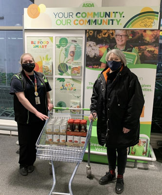 Donation to Collingham Food Pantry | Asda Newark