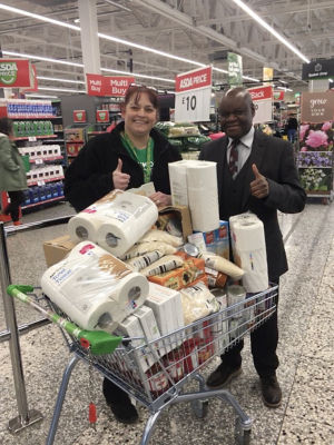 Food bank donation | Asda Burton on Trent