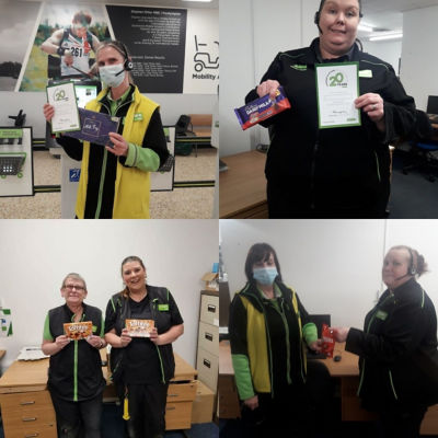 Colleagues mark 20 years | Asda Cramlington