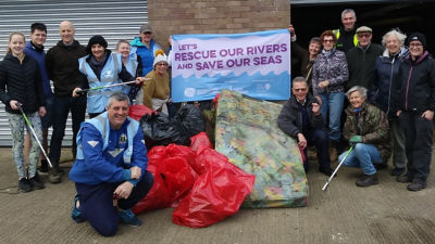 Big river clean up | Asda Boston