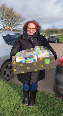 Donation to girls football team | Asda Cambridge