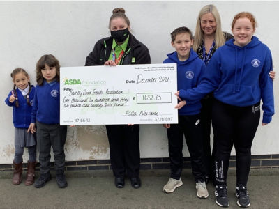 £1653.73 Run For All Grant for Barnby Road Friends Association | Asda Newark