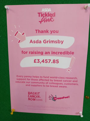 Tickled Pink at Asda Grimsby | Asda Grimsby