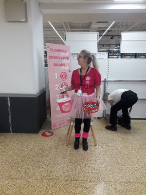 Tickled Pink at Asda Grimsby | Asda Grimsby