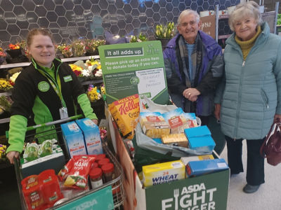 Donation to Brierley Hill food bank.  | Asda Dudley