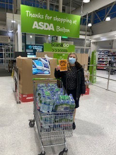 Bolton store donation to 'Smithys charity Trail Run'.  | Asda Bolton