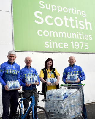 'My Name'5 Doddie' donation | Asda Galashiels