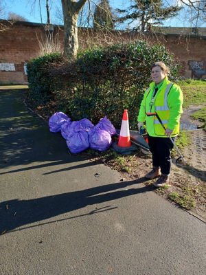Litter pick | Asda Hereford
