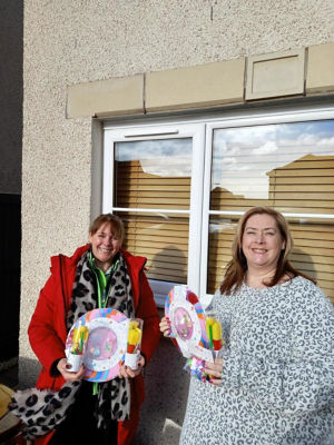 Donation of Crafting goods to Brag - Square Start | Asda Dunfermline