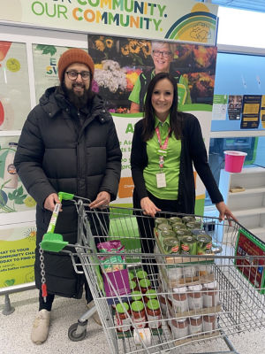 Supporting our local food bank | Asda Burnden Park