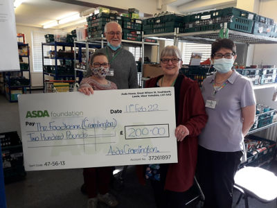 Cramlington Foodbank – Green Token Giving  | Asda Cramlington