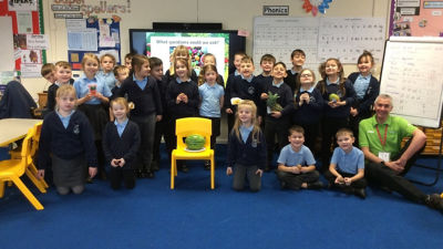 Visit to St Nicholas Primary Academy | Asda Boston