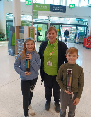 Mordiford C of E Primary School donation | Asda Hereford