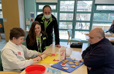 Making shortbread cookies at Headway Bristol  | Asda Longwell Green