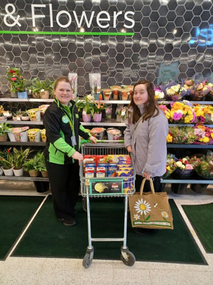 Donation of Easter eggs | Asda Dudley