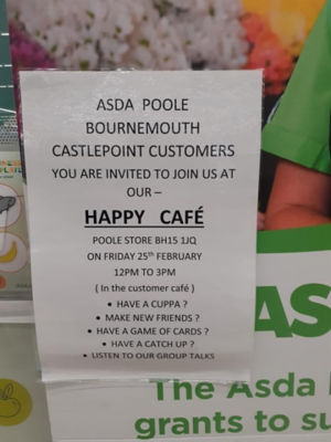Great afternoon at Happy cafe  | Asda Poole