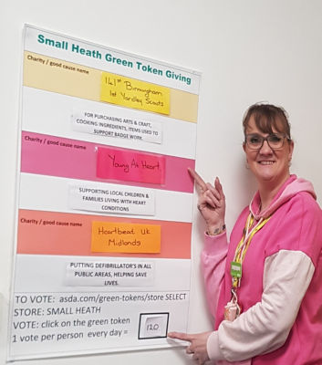 Green Token Giving Is Live | Asda Small Heath