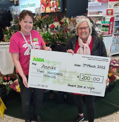 Green token Runners up | Asda Newport Isle of Wight