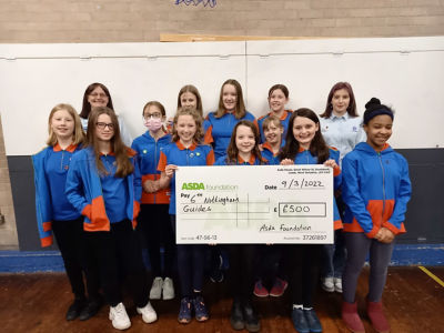 6th Nottingham Guides Green Token winners! | Asda Hyson Green