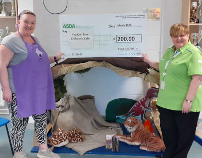Little Owls Children's Cafe green tokens | Asda Gosforth