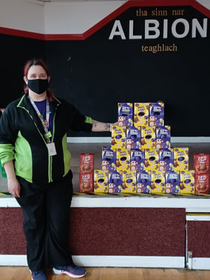 Cracking display  | Asda Clydebank