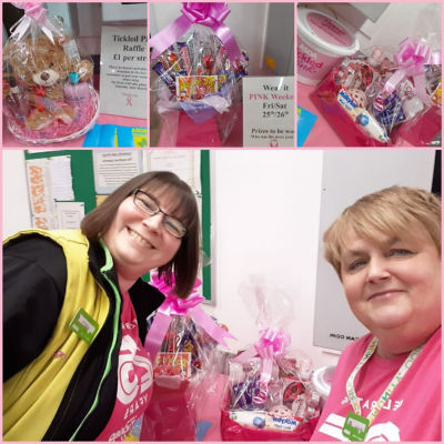 Tickled Pink fundraising  | Asda Gosforth