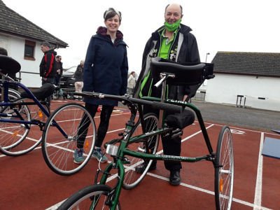 Disability Frame Running launch  | Asda Barnstaple