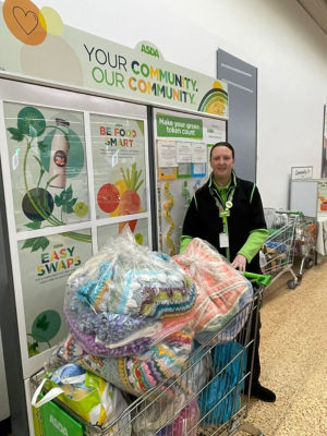Aid for Ukraine 🇺🇦  | Asda Tilbury