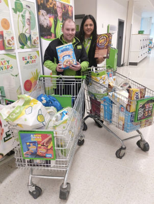Food bank generosity  | Asda Great Bridge