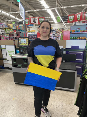 Ukraine 🇺🇦 aid  | Asda Merthyr Tydfil