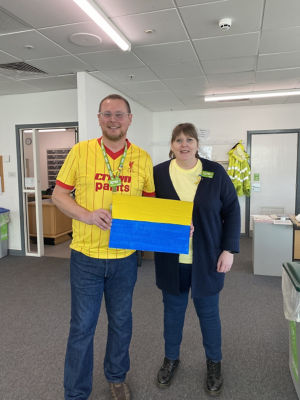 Ukraine 🇺🇦 aid  | Asda Merthyr Tydfil