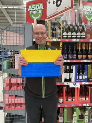 Ukraine 🇺🇦 aid  | Asda Merthyr Tydfil