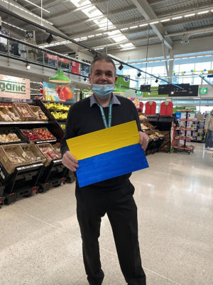 Ukraine 🇺🇦 aid  | Asda Merthyr Tydfil
