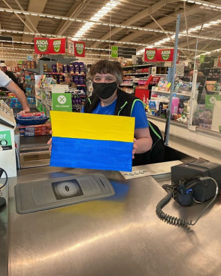 Ukraine 🇺🇦 aid  | Asda Merthyr Tydfil