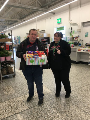 Friends of TS sports FC donation | Asda Burton on Trent
