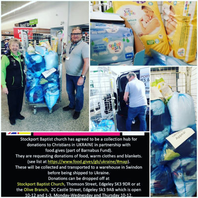 Colleague donations for Ukraine | Asda Reddish