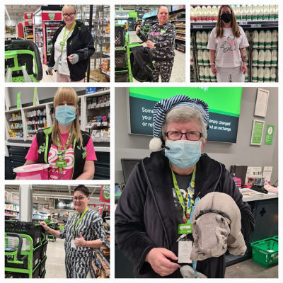 Pjs for Tickled Pink | Asda Newport Isle of Wight