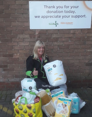 Colleague donations for Ukraine 🇺🇦 | Asda Coventry