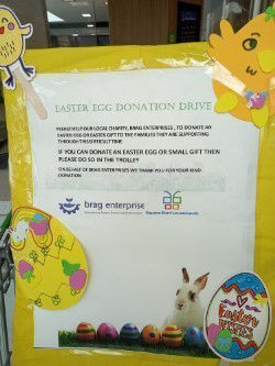 Easter Egg Donation drive  | Asda Dunfermline