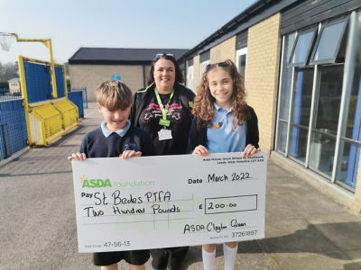 St Bedes PTFA - Green Tokens | Asda Clayton Green