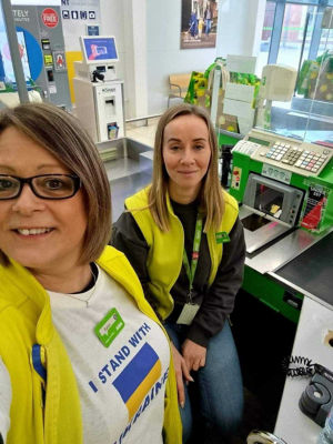 Raising money for Ukraine | Asda Worcester