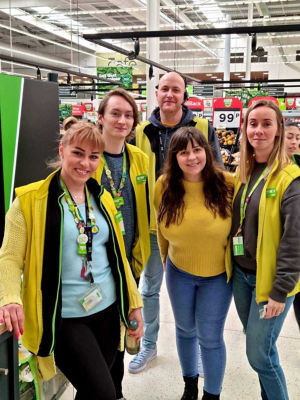 Raising money for Ukraine | Asda Worcester