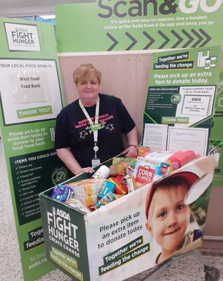 West End Foodbank donations  | Asda Gosforth