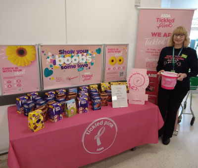 Tickled Pink fundraiser  | Asda Colne