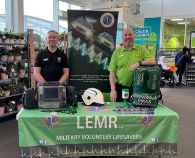 Military Volunteers at Asda Grantham | Asda Grantham