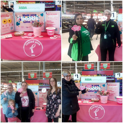 Tickled Pink Fundraising  | Asda Ipswich Stoke Park
