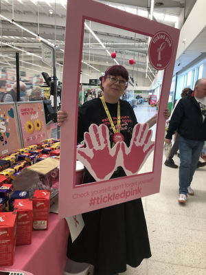 Fundraising for Tickled Pink | Asda Nottingham West Bridgford