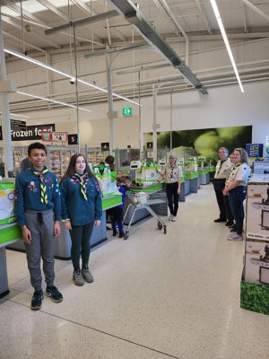 Stalybridge Scouts bag packing | Asda Hyde