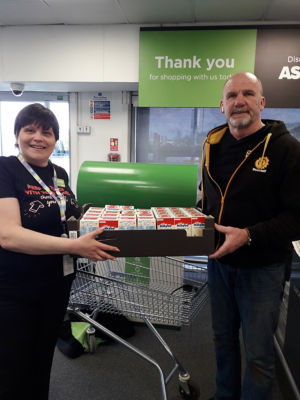 Donation to Business For Youth | Asda Golborne