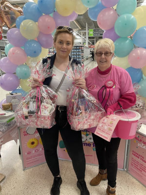 Mothers Day Tombola in aid of Tickled Pink 💕 | Asda Swindon Haydon